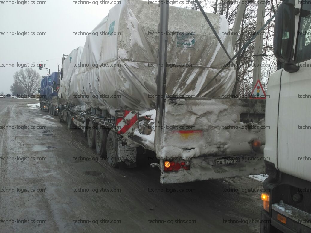 Сопровождение негабаритного груза